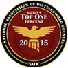 National Association of Distinguished Counsel | Nation's Top One Percent | 2015 | NADC